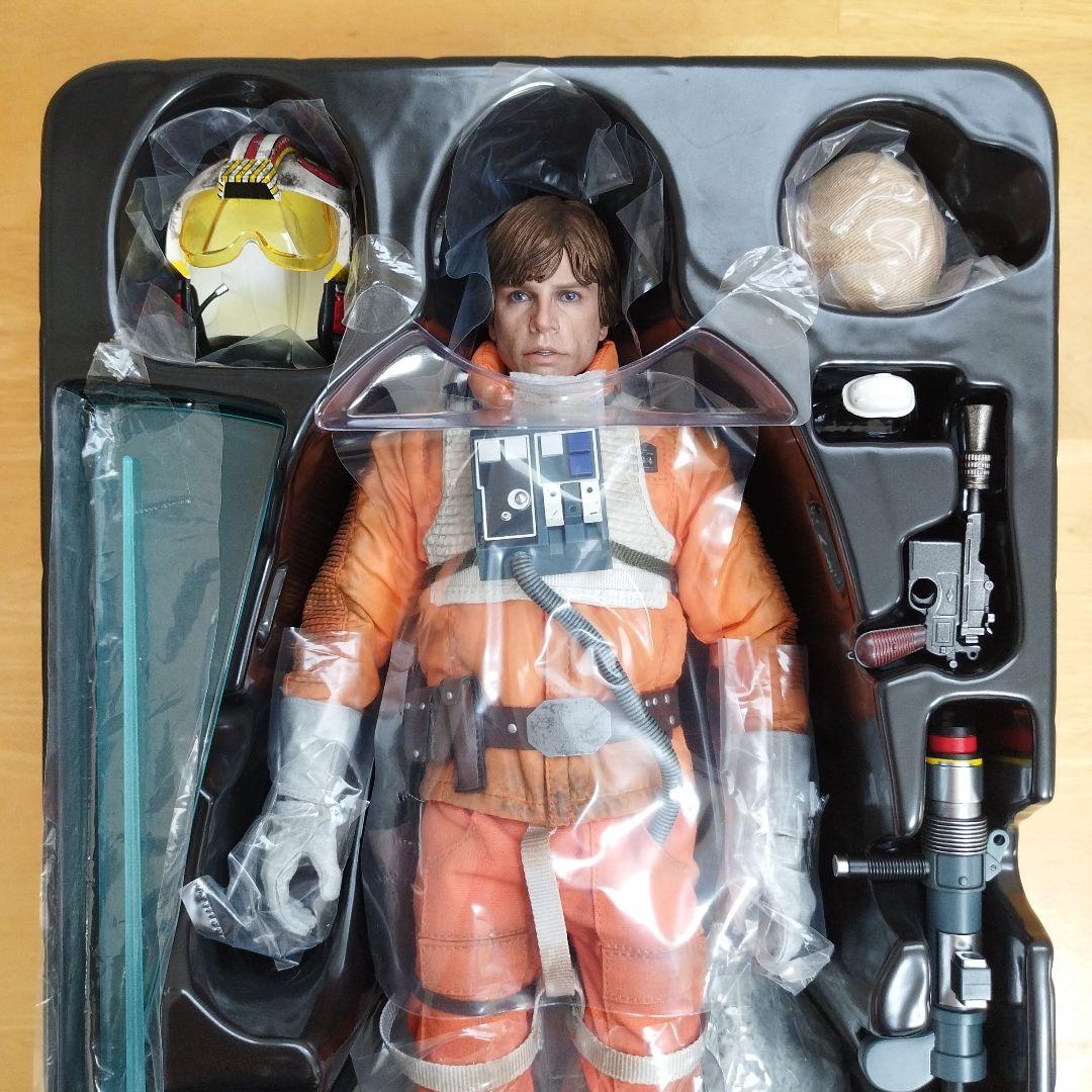 ホットトイズ　スターウォーズ　ルーク　パイロット　アクセサリー完備　新品同様