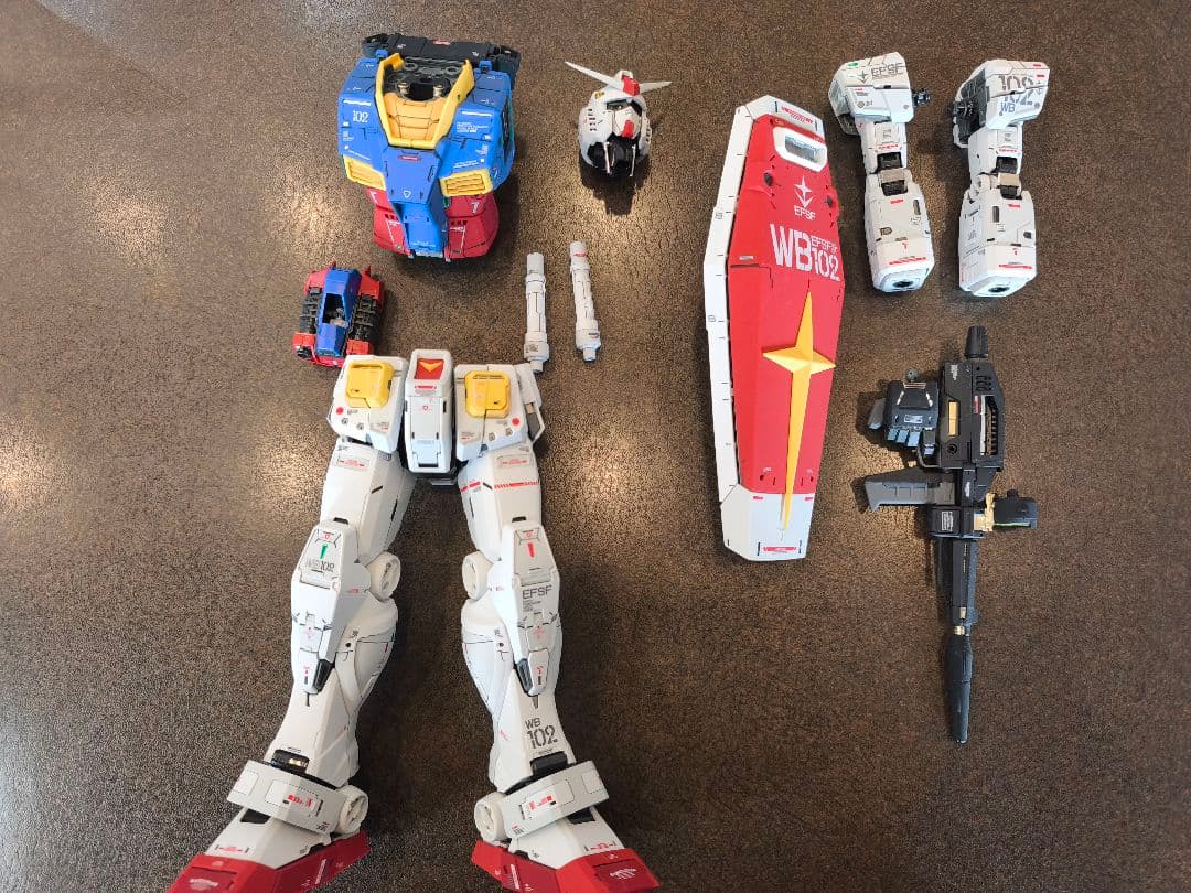 PG UNLEASHED RX-78-2 GUNDAM 1/60 ガンダム