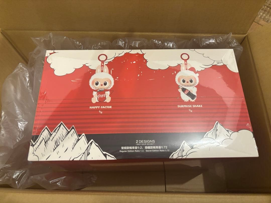 POPMARTコカ・コーラ シリーズぬいぐるみ シュリンク付　値下げ交渉可能