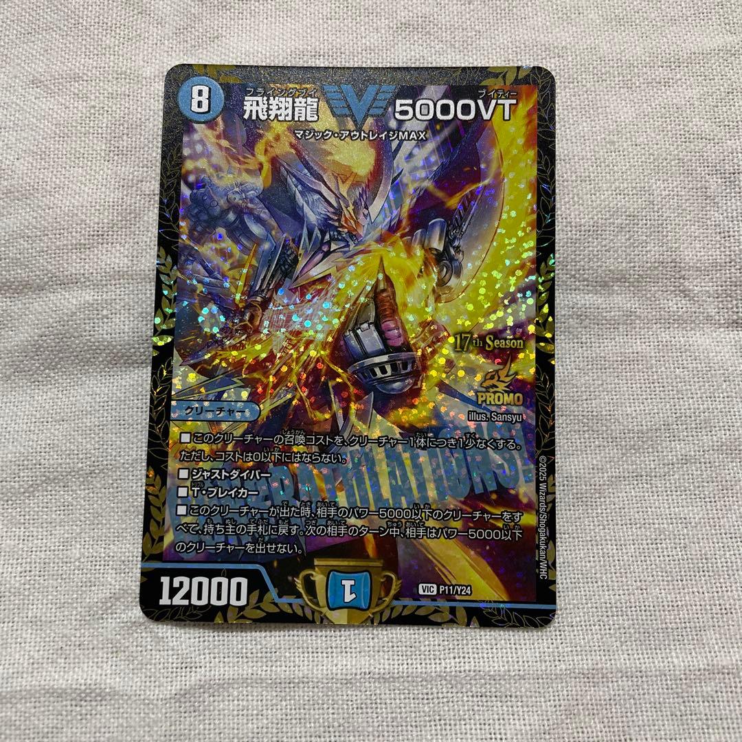 5000VT 優勝プロモ　1枚