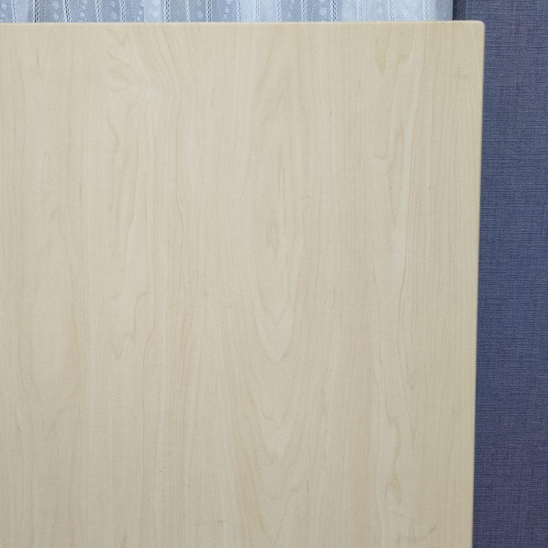 ホワイト パソコンデスク 棚付き