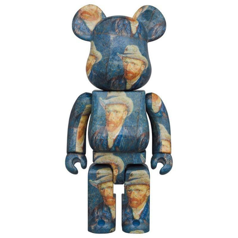 BE@RBRICKVan Goghゴッホ博物館ゴッホ自画像100%+400%。