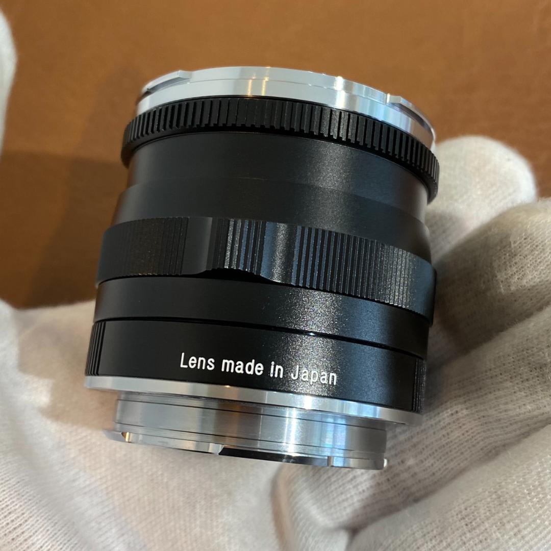 Carl Zeiss Planar T* 50mm F2 ZM Black 箱付