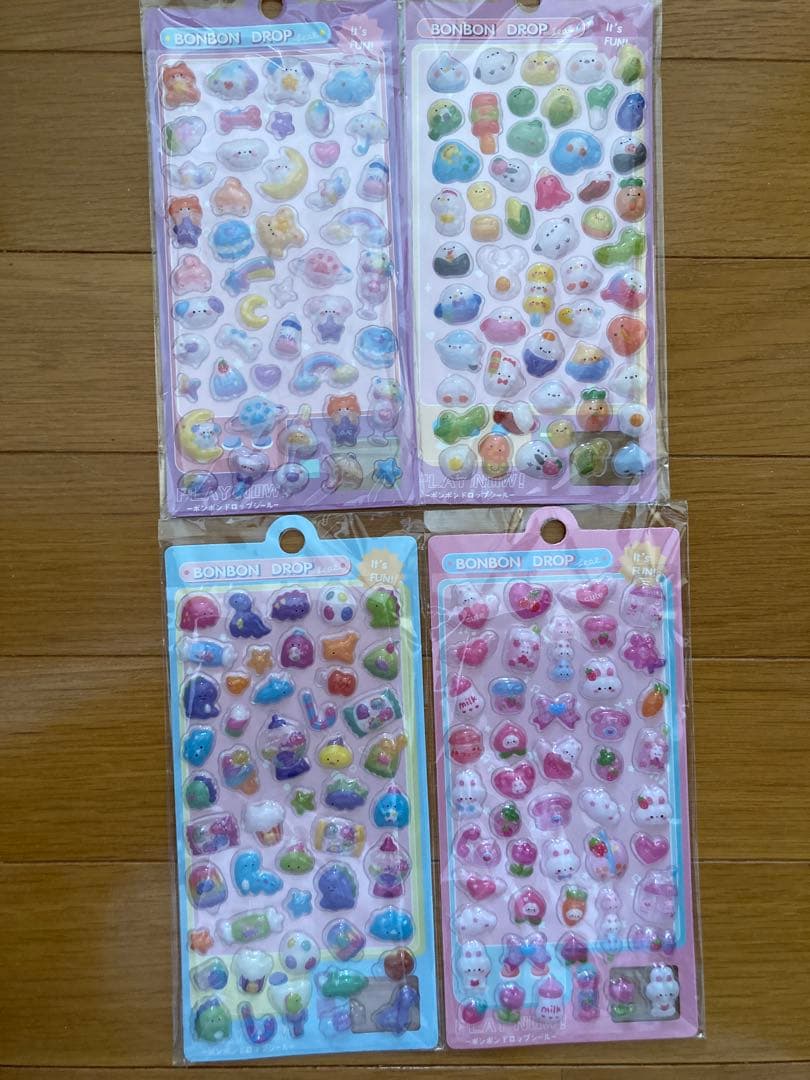 可愛いキャラシール ボンボンドロップ風　サンリオ　クロミ　30枚セット　まとめ売