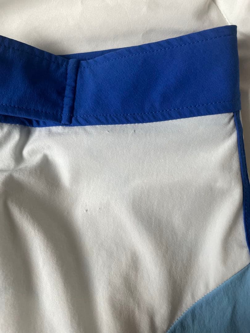 VEATM ボードショーツ ホワイト/ブルー