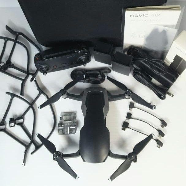 ドローン DJI MAVIC AIR (黒）ケース付きセット