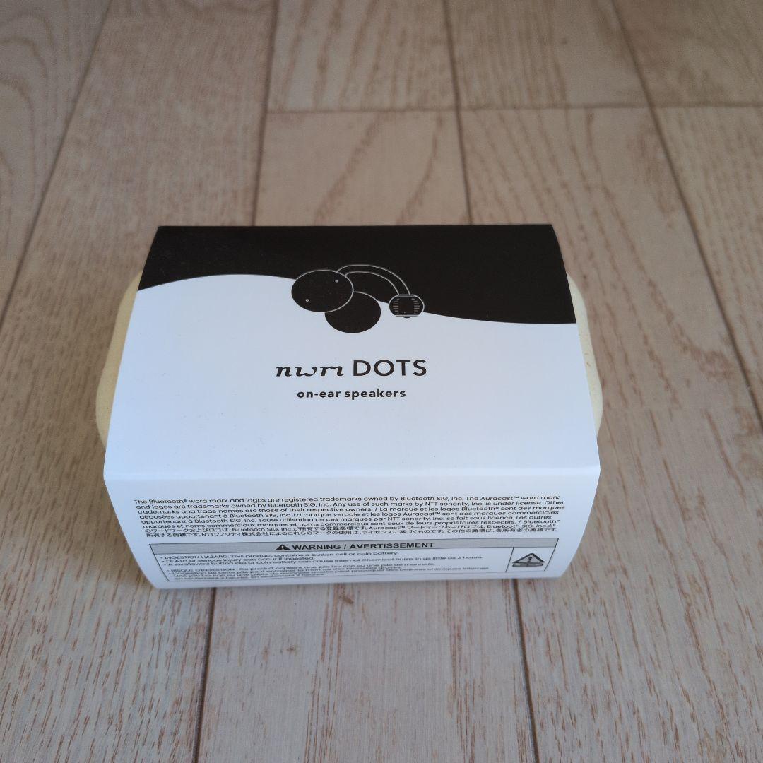 イヤホン nura DOTS on-ear speakers