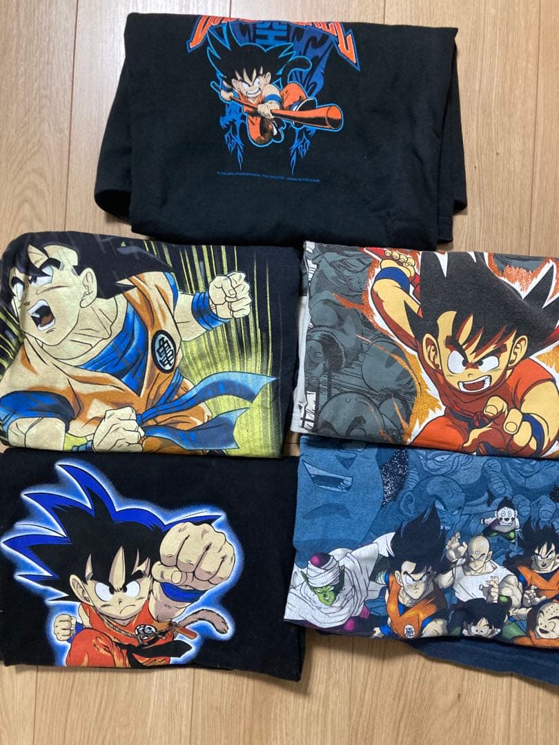 ⭐️tomo【USA企画】ドラゴンボールtシャツ5枚セット