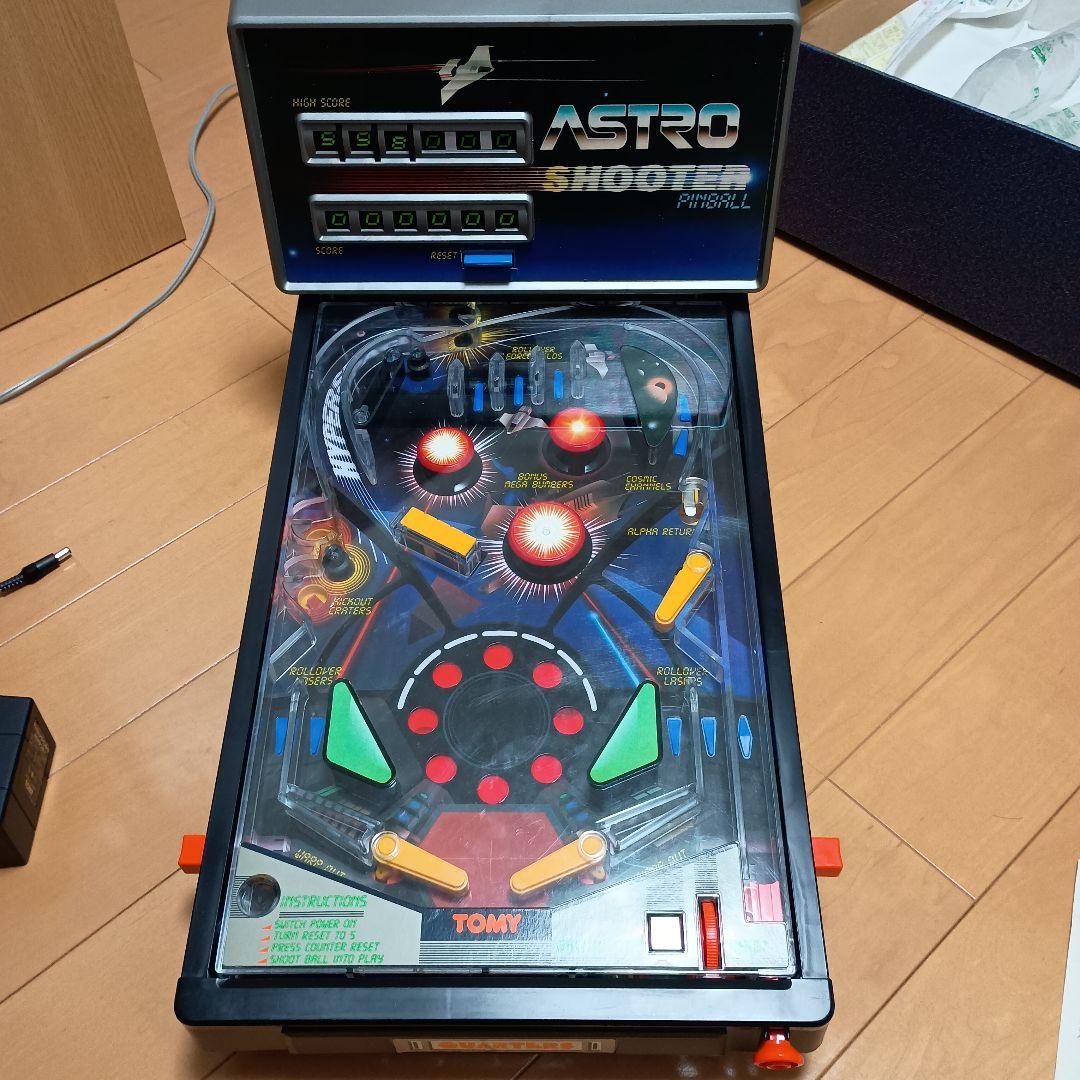 TOMY ASTRO SHOOTER ピンボールゲーム　100V及び200V対応
