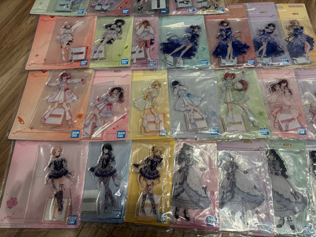 ト*ム様 アイドルマスターシャイニーカラーズ　一番くじ　アクスタ全種セット　案内