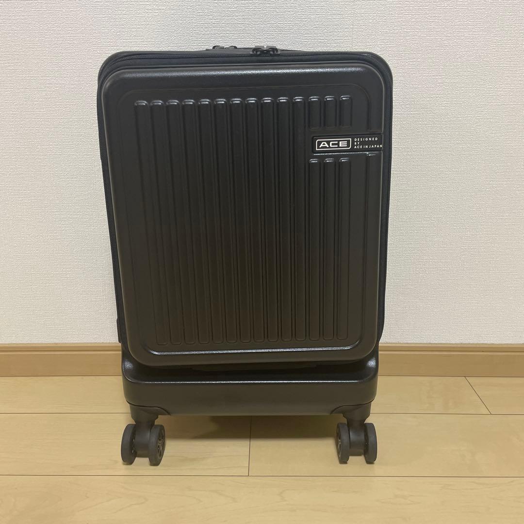 ACE キャリーケース ジョリー ブラック TSAロック 機内持込み 36L