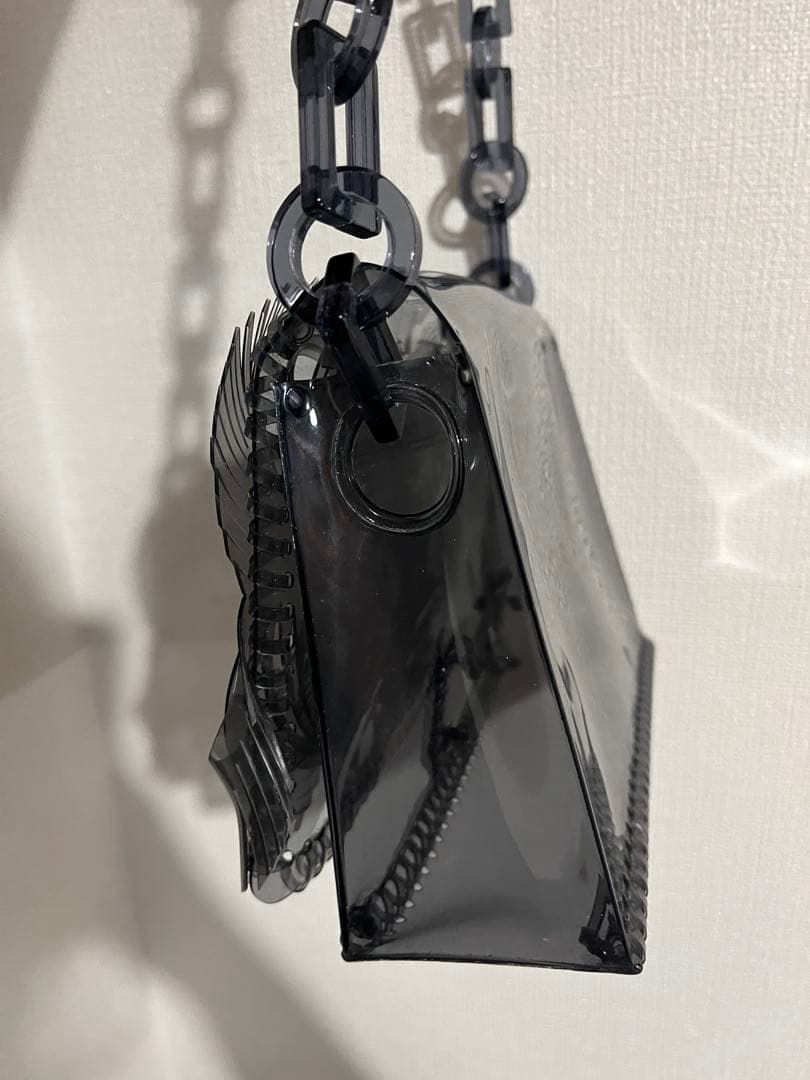 Mame Kurogouchi PVCチェーン ショルダー バッグ