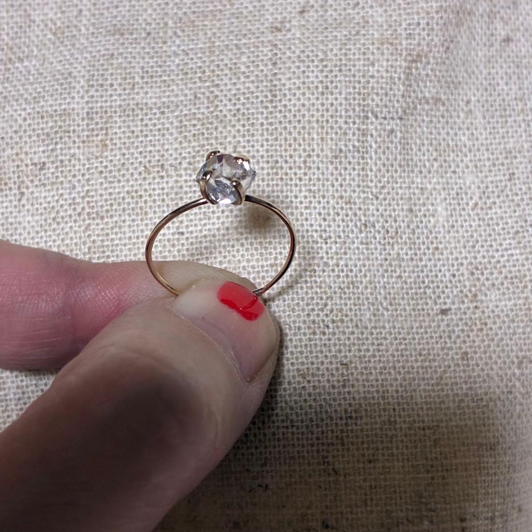 accessoies mau ◆ハーキマーダイヤモンドリング