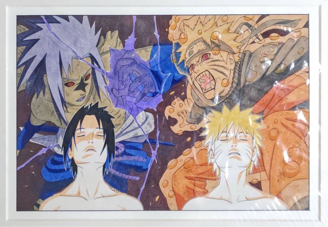 たい ナルト ジャンプフェスタ 2008 限定 複製原画 NARUTO