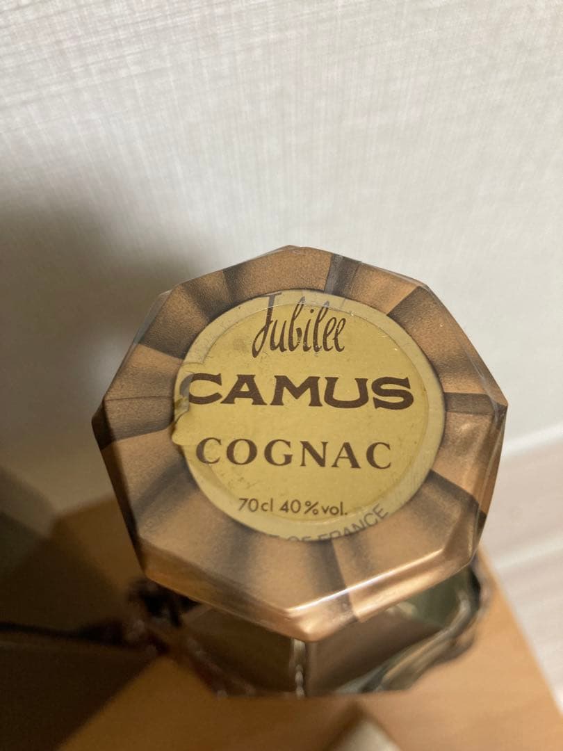 CAMUS カミュ ジュビリー バカラ クリスタル　替栓・冊子・化粧箱付！未開封