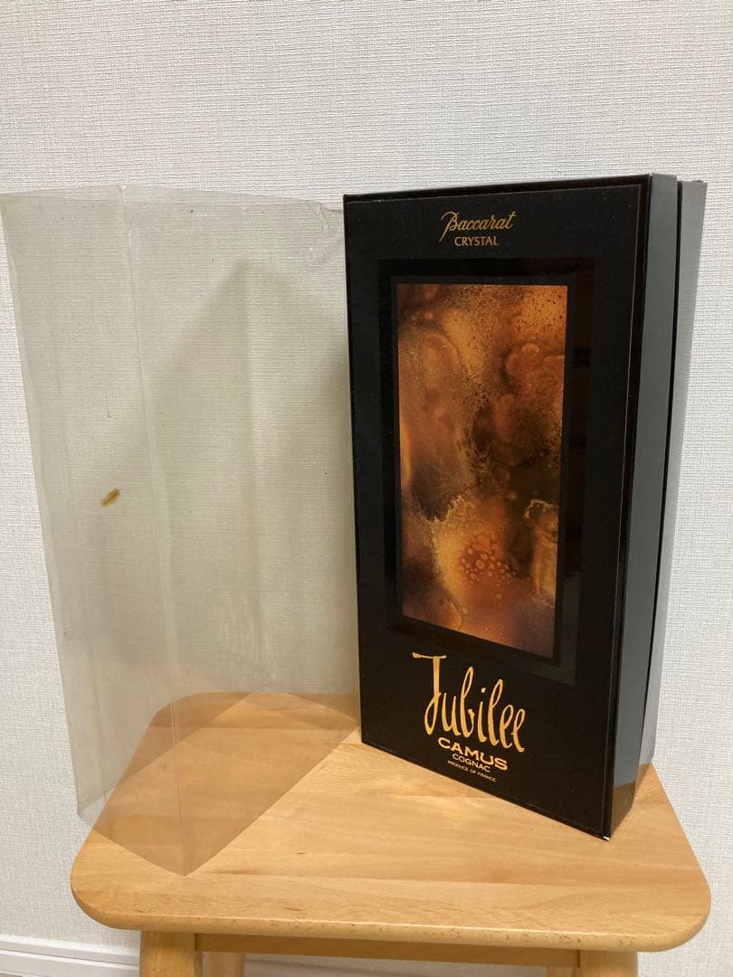 CAMUS カミュ ジュビリー バカラ クリスタル　替栓・冊子・化粧箱付！未開封