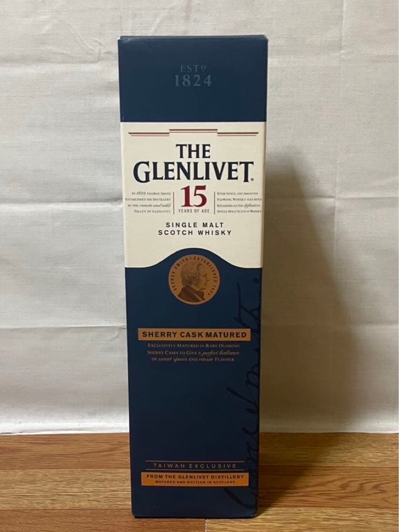 台湾限定 グレンリベット15年 シェリーカスク 700ml 40% 日本未発売