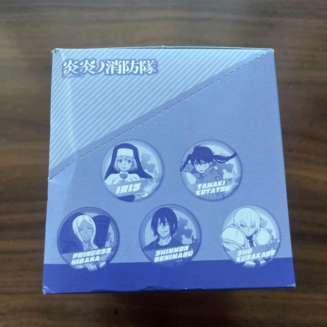【未開封】缶バッジ CANBADGE 10個入り パック（炎炎ノ消防隊）