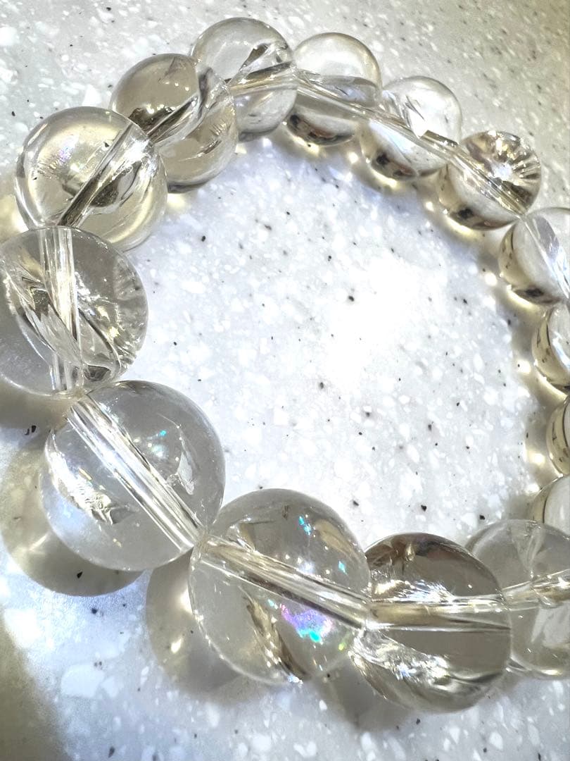 美✨超希少✨AAAAA虹の冠✨レムリアンシード クリスタル✨全粒天然アイリス無垢