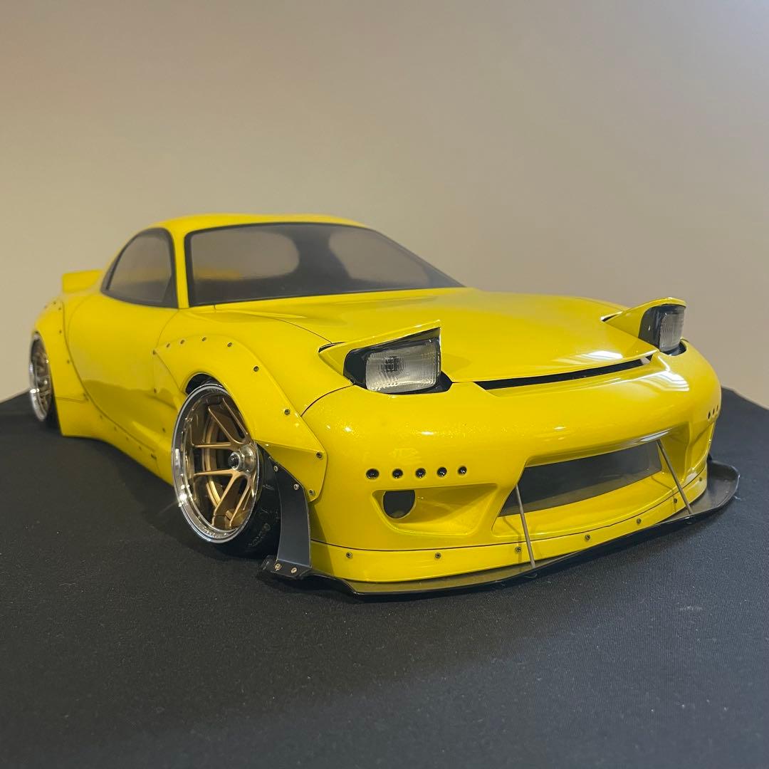 O*Z様 abcホビー rx-7 FD 1/10 ラジコン　ボディ　ロケットバニ
