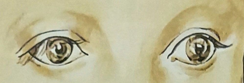 藤田　嗣治「フォークを持つ少女」