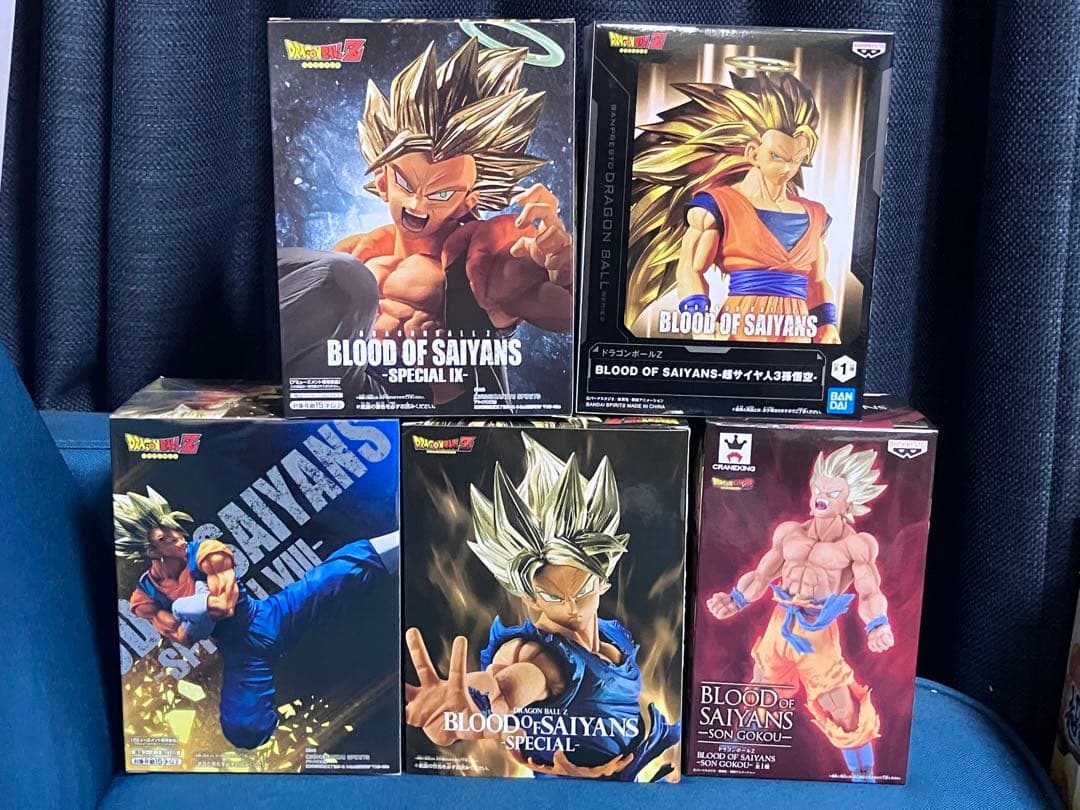 BLOOD OF SAIYANSドラゴンボールZ 5種セット