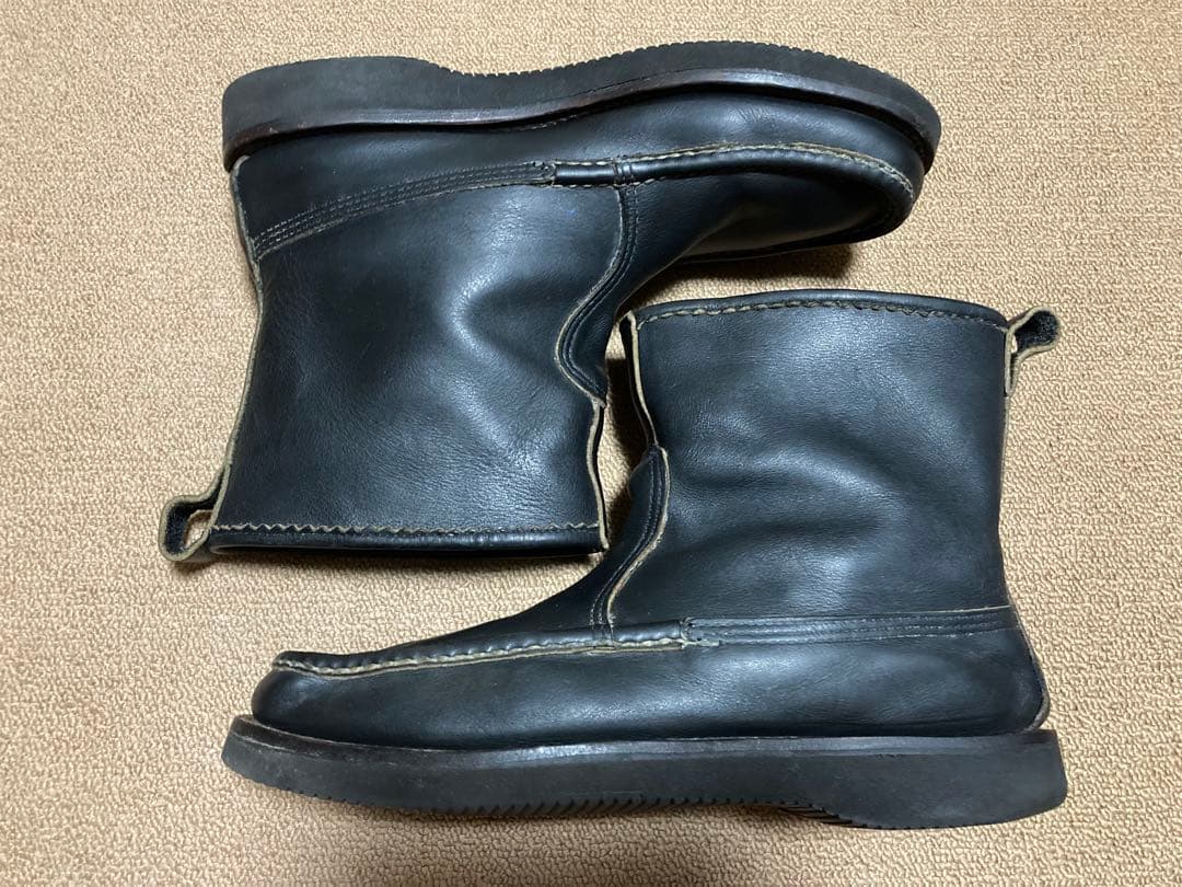 ラッセルモカシン ノックアバウト ブーツ 10.5E ブラック クロムエクセル