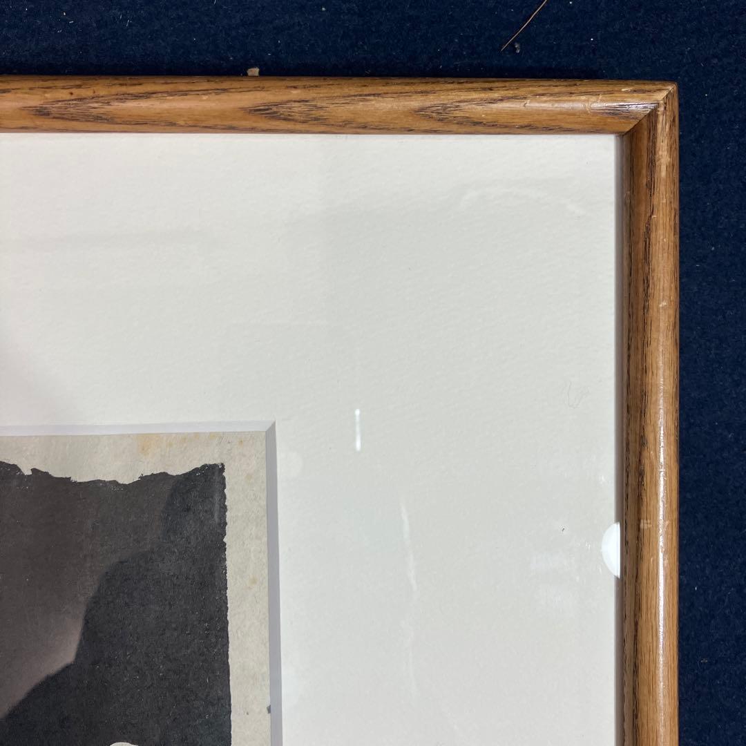 ざ*ん様 木版画　秋山巌　「黒の兄弟」オークション形式で出品です