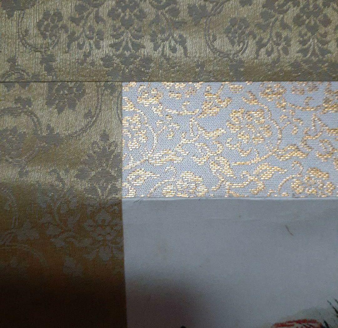 掛け軸/松鶴3羽