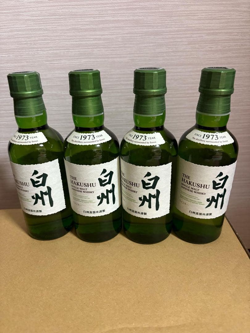 白州　ミニボトル　180mm 4本