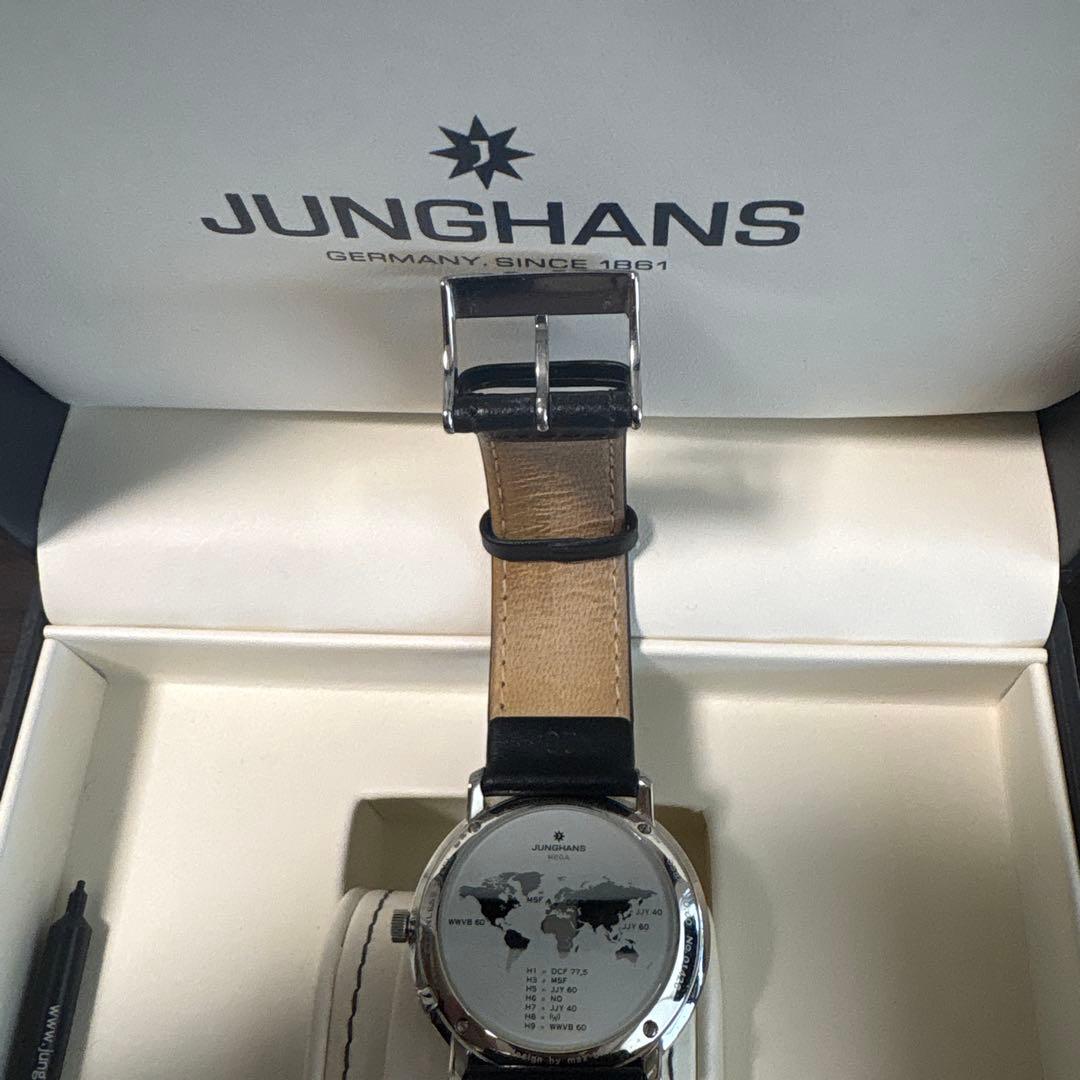 ユンハンス junghans max bill mega 腕時計　メンズ