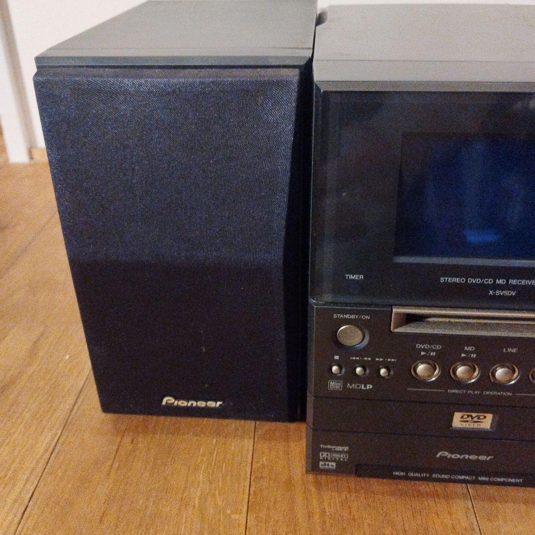 Pioneer パイオニア DVD/CD MDレコーダー XV-SV5DV-K