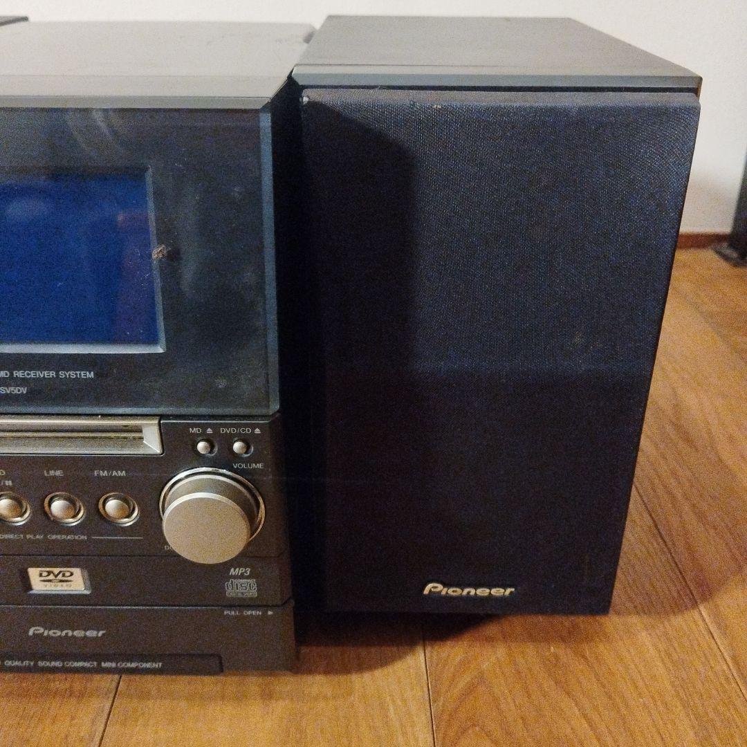 Pioneer パイオニア DVD/CD MDレコーダー XV-SV5DV-K