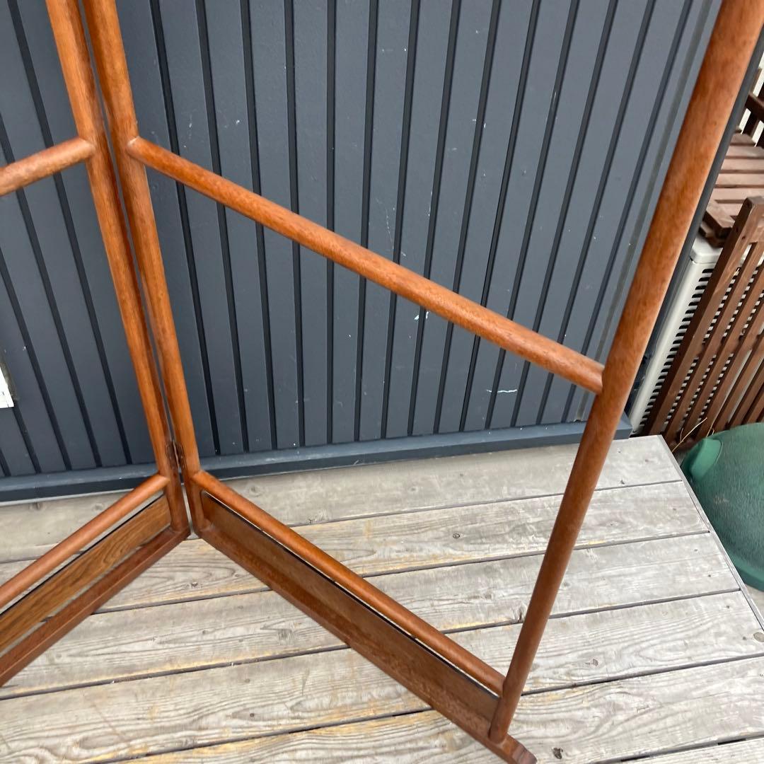 昭和レトロ 木製 衣桁 和風 古民具 欅 ケヤキ 衣紋掛け 古道具 和家具 着物