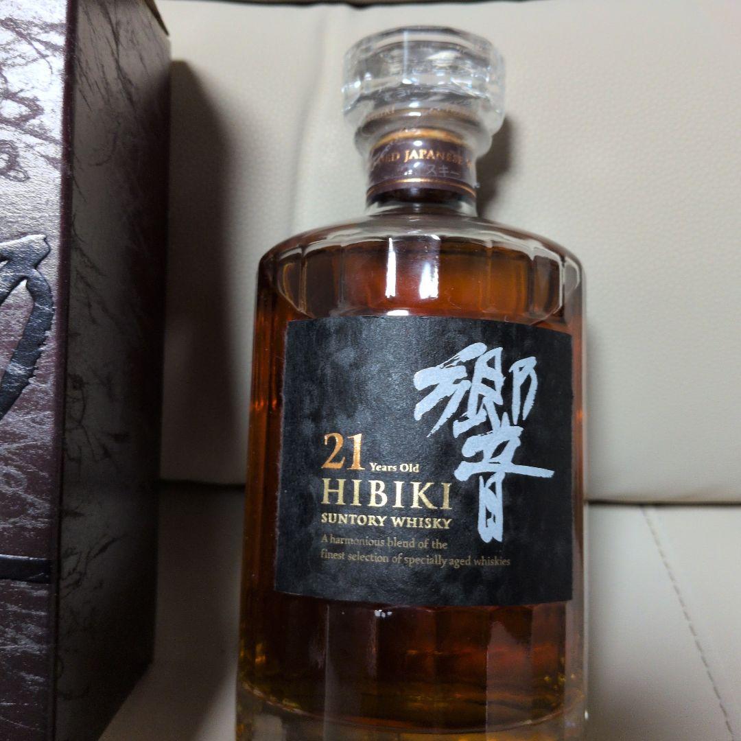 限定ジャパニーズウイスキー響21年700m　飲食店専用店様マイレージシールあり