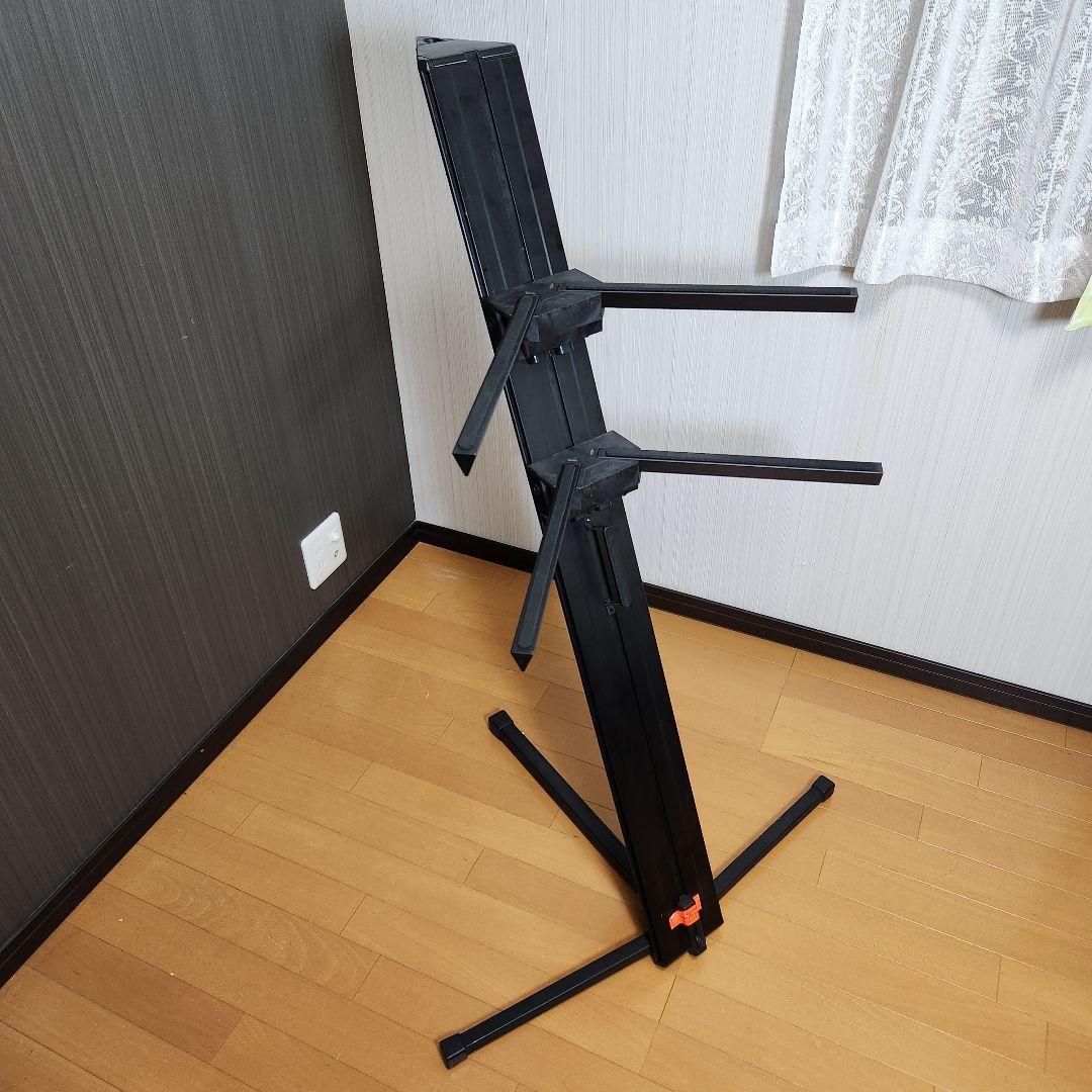 【美品】ULTIMATE 2段 キーボードスタンド AX-48B