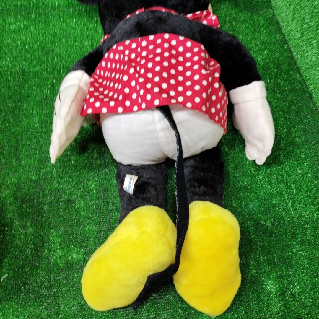 レトロ ミニーマウス BIGぬいぐるみ