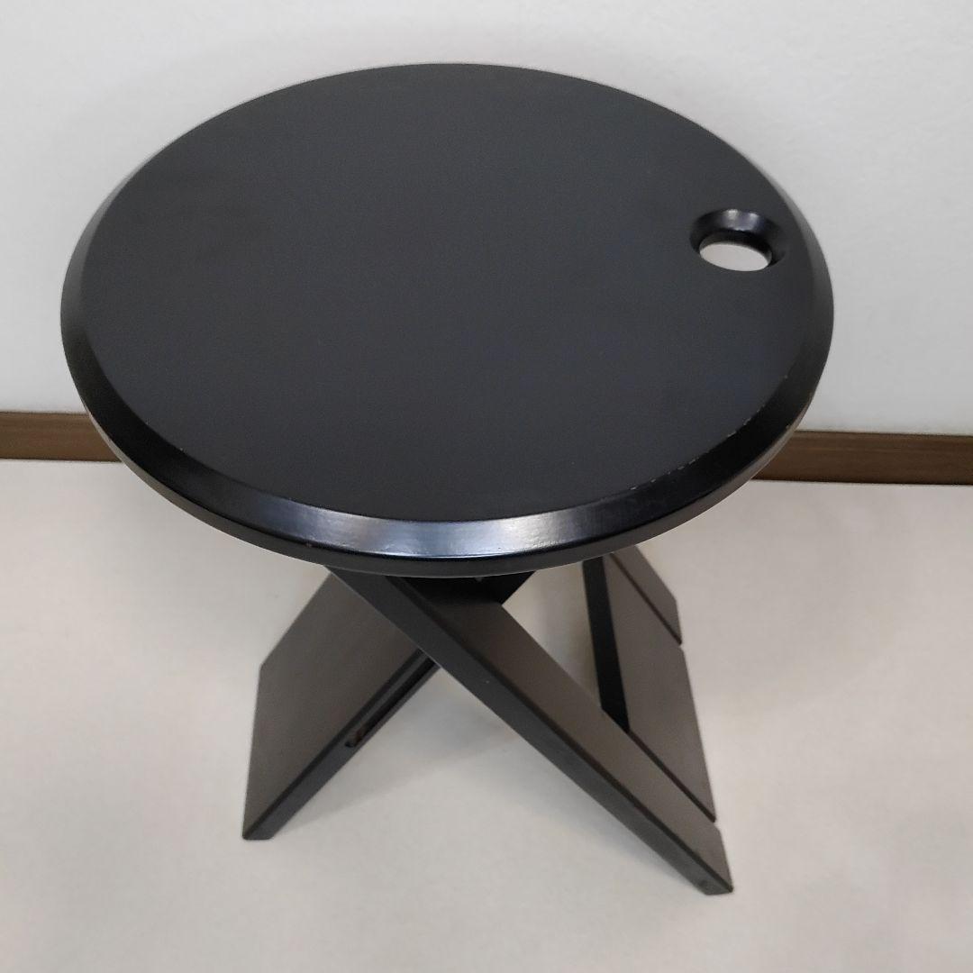 ヴィンテージ 木製フォールディング　スツール　椅子　ロジェタロン　フランス