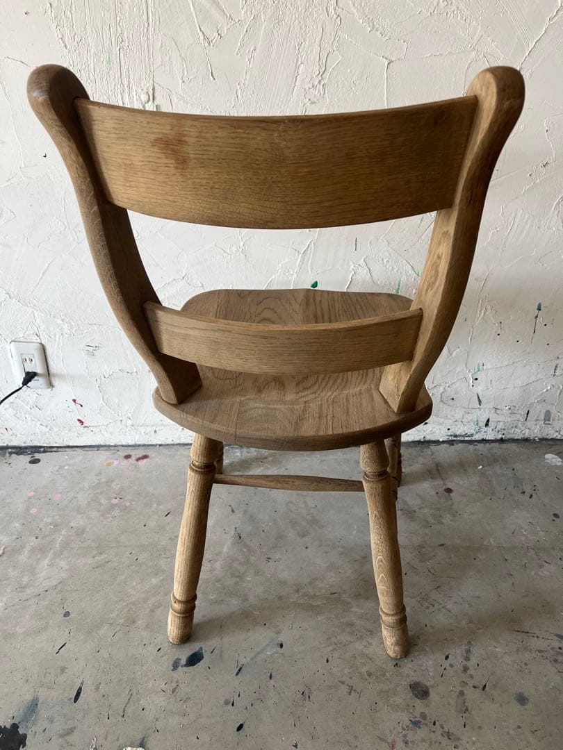 バラ売り要相談 剥離 木製ダイニングテーブル イス ヴィンテージ