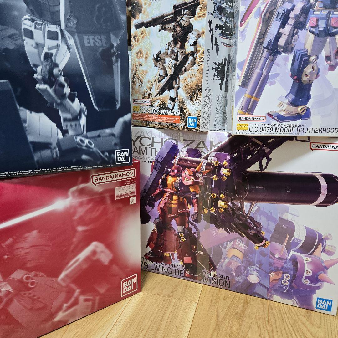 MG ガンプラセット 5点