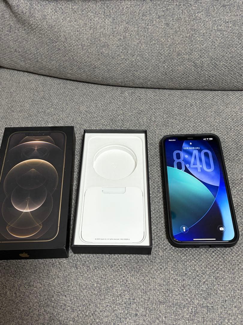 Apple iPhone 12 Pro ゴールド 本体 81% simフリー