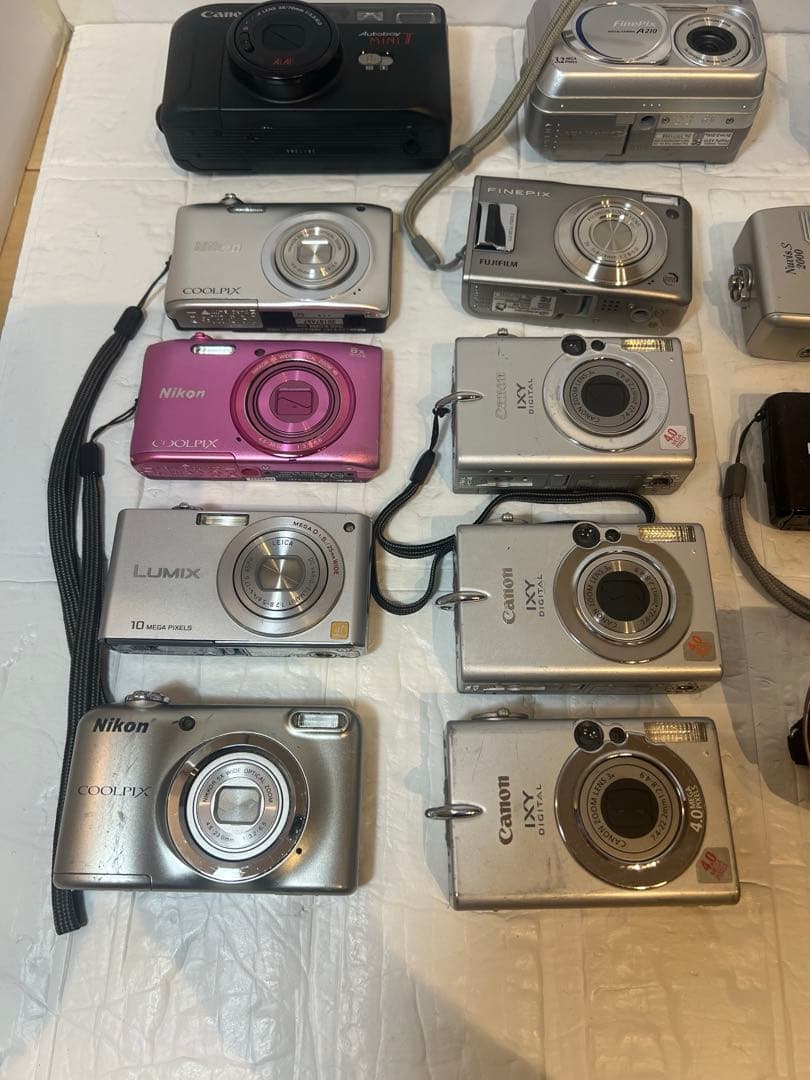 ジャンク品！まとめ売りデジタルカメラ その他 16台 ビデオカメラ2台動作未確認