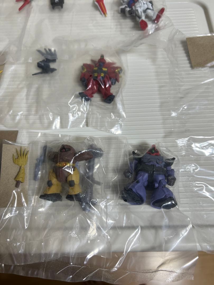 ガンダムプラモデルのセット