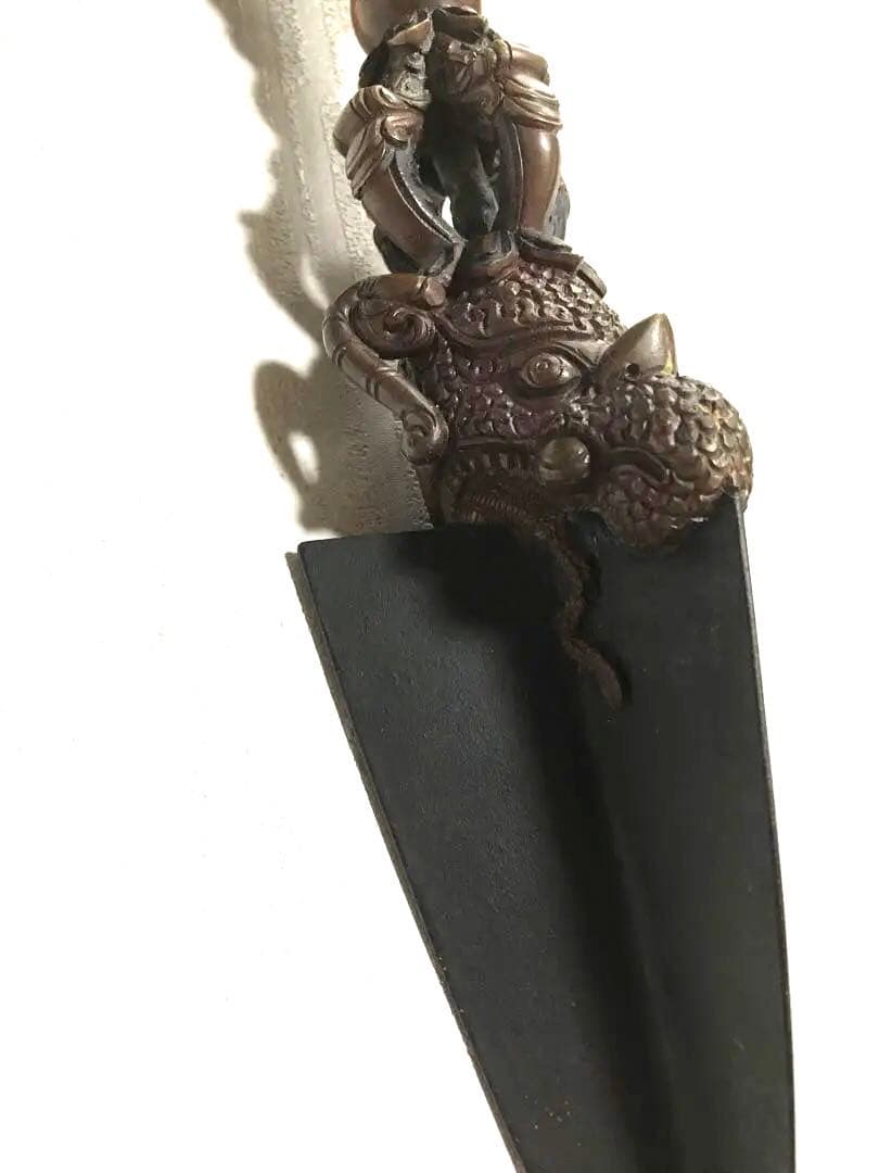 チベット密教　法具　プルパ　ネパール　アンティーク　骨董品