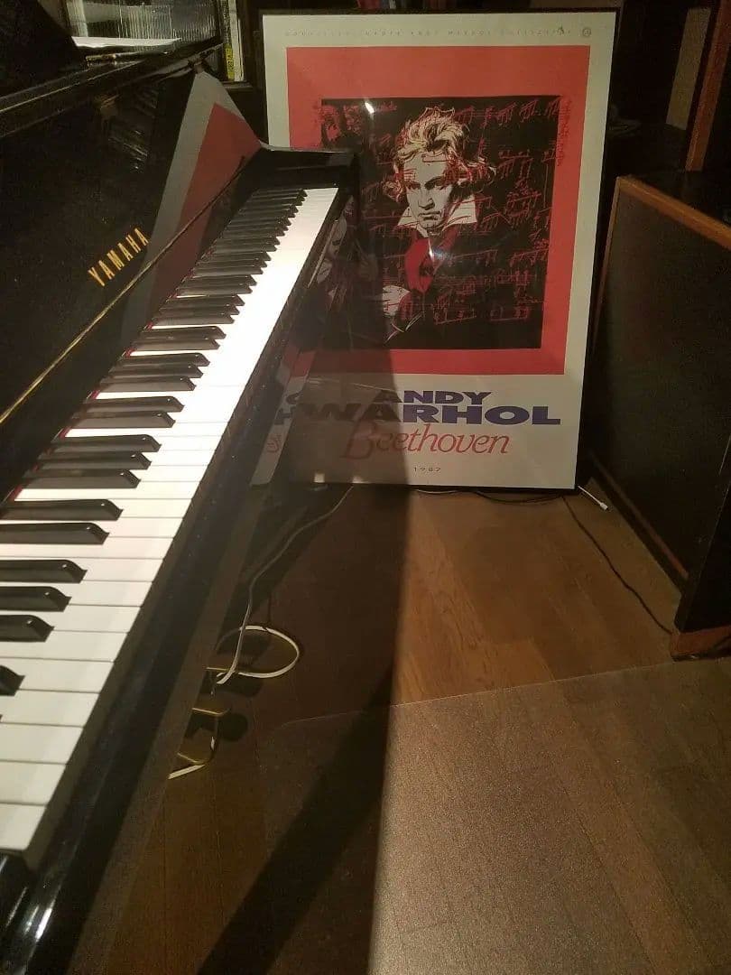【希少ポスター】アンディ・ウォーホル　ベートーベン　ベートーベン　ブルーブック
