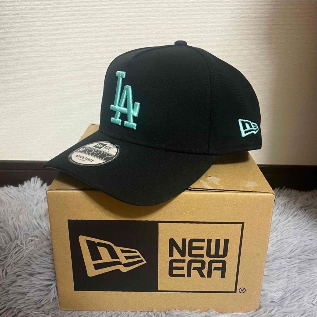 ニューエラ ドジャース A FRAME LA キャップ 帽子 ティファニー