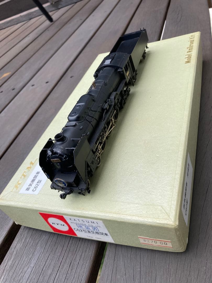 HOゲージ C62型蒸気機関車 カツミ製