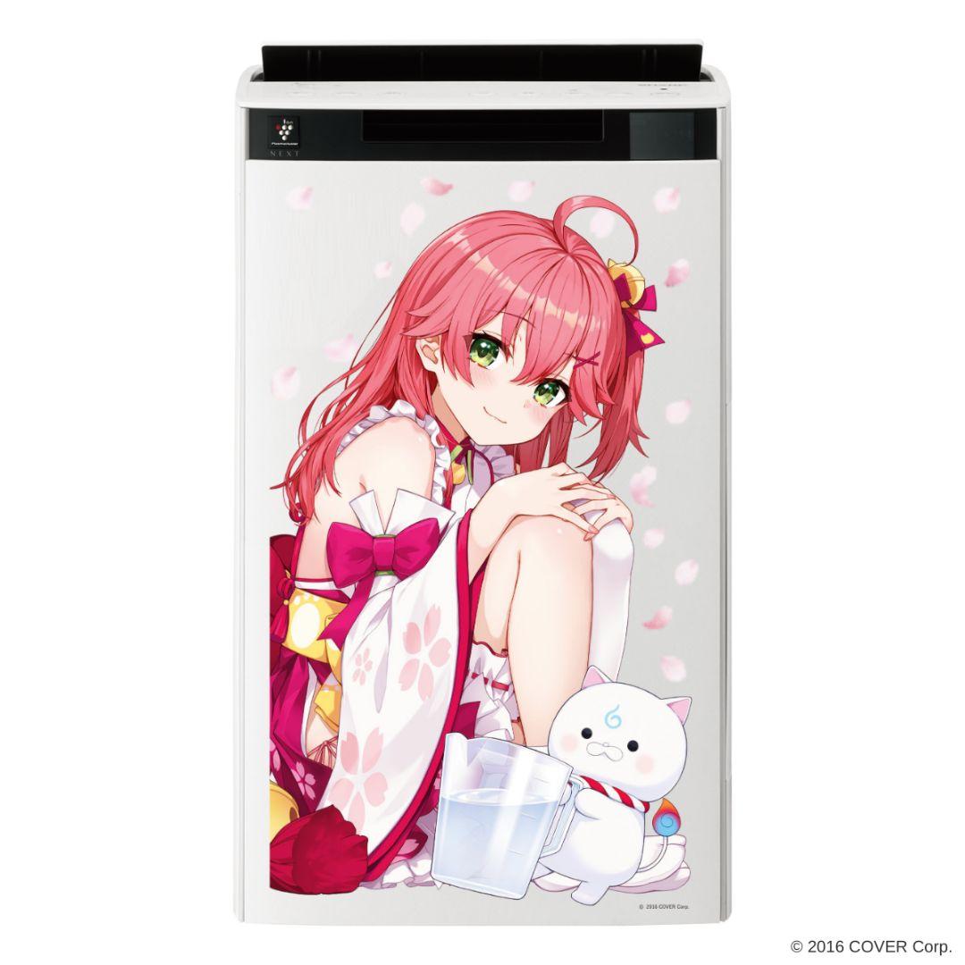 加湿空気清浄機カスタマイズサービス＜さくらみこ Ver.＞ KI-75T-WFM