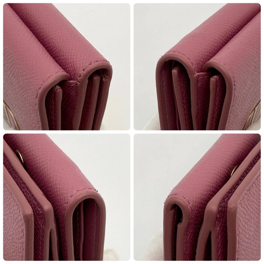 tamtam✨クリスチャンディオール モンテーニュ ロータス 三つ折り財布