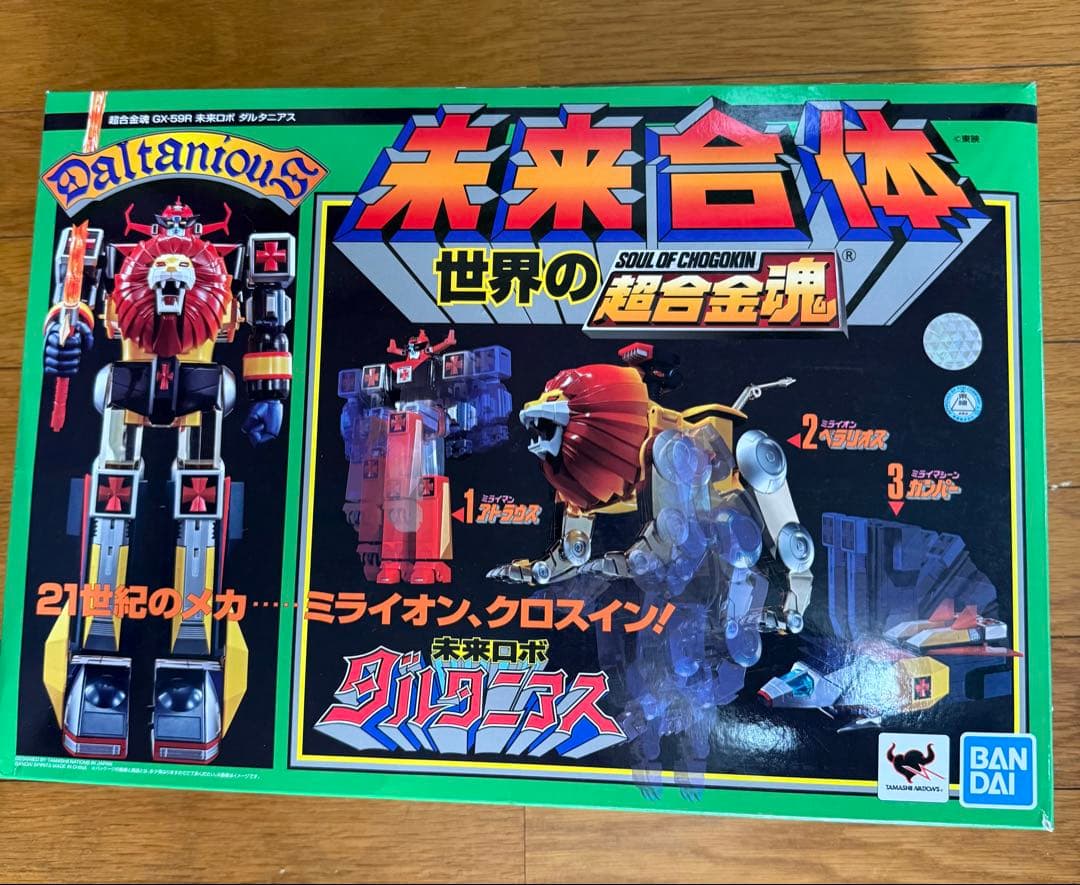 未来ロボ ダルタニアス BANDAI 超合金魂